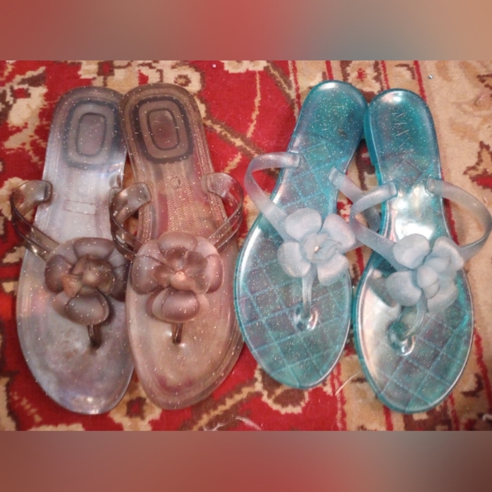 Pair of Jelly Sandals